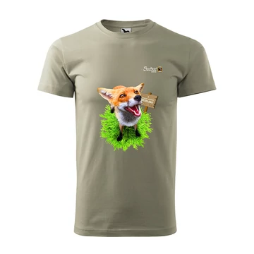 Férfi póló - SZÖSZI MOSOLY (khaki)