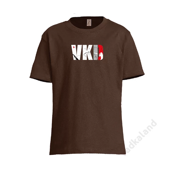 Gyerek - VADÁSZ "VKD-szürke-piros" | Felirat nélkül | (barna)